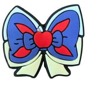 Snow White Bow Croc Charm